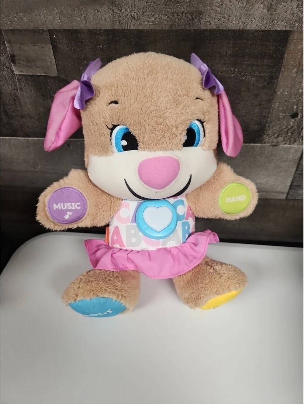 Fisher Price Laugh Learn Smart Stages  Puppy Dog Toddler Baby  Interactive Toy!.